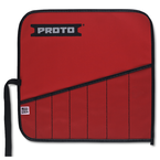 Proto® Red Canvas 6-Pocket Tool Roll - Eagle Tool & Supply
