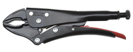 Proto® Locking Curved Jaw Pliers w/Cutter - 7-15/32" - Eagle Tool & Supply