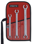Proto® 3 Piece Double End Flare Nut Wrench Set - 6 Point - Eagle Tool & Supply