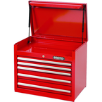 Proto® 440SS 27" Top Chest - 5 Drawer, Red - Eagle Tool & Supply