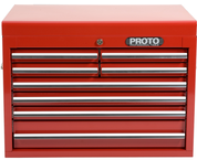 Proto® 440SS 27" Top Chest - 8 Drawer, Red - Eagle Tool & Supply