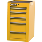 Proto® 450HS Side Cabinet - 5 Drawer, Yellow - Eagle Tool & Supply