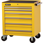 Proto® 450HS 34" Roller Cabinet - 6 Drawer, Yellow - Eagle Tool & Supply