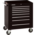 Proto® 450HS 34" Roller Cabinet - 8 Drawer, Black - Eagle Tool & Supply