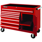 Proto® 450HS 50" Workstation - 8 Drawer & 1 Shelf, Red - Eagle Tool & Supply