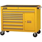 Proto® 450HS 50" Workstation - 8 Drawer & 2 Shelves, Yellow - Eagle Tool & Supply
