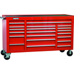 Proto® 450HS 67" Workstation - 20 Drawer, Red - Eagle Tool & Supply