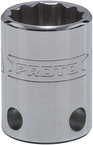 Proto® Tether-Ready 3/8" Drive Socket 15 mm - 12 Point - Eagle Tool & Supply