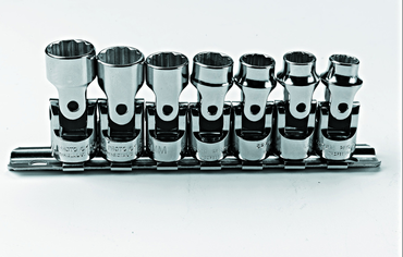 Proto® 3/8" Drive 7 Piece Metric Universal Socket Set - 12 Point - Eagle Tool & Supply