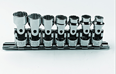 Proto® 3/8" Drive 7 Piece Metric Universal Socket Set - 12 Point - Eagle Tool & Supply