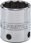 Proto® Tether-Ready 3/8" Drive Socket 21 mm - 12 Point - Eagle Tool & Supply