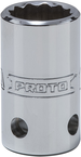 Proto® Tether-Ready 1/2" Drive Socket 15 mm - 12 Point - Eagle Tool & Supply