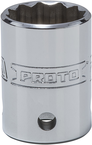 Proto® Tether-Ready 1/2" Drive Socket 21 mm - 12 Point - Eagle Tool & Supply