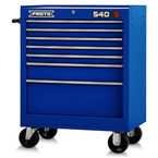 Proto® 440SS 27" Roller Cabinet - 7 Drawer, Blue - Eagle Tool & Supply