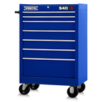 Proto® 440SS 27" Roller Cabinet - 7 Drawer, Blue - Eagle Tool & Supply