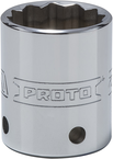 Proto® Tether-Ready 1/2" Drive Socket 27 mm - 12 Point - Eagle Tool & Supply