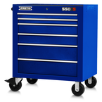 Proto® 550S 34" Roller Cabinet - 6 Drawer, Gloss Blue - Eagle Tool & Supply