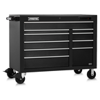 Proto® 550E 50" Front Facing Power Workstation w/ USB - 10 Drawer, Dual Black - Eagle Tool & Supply