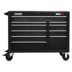 Proto® 550S 50" Workstation - 10 Drawer, Gloss Black - Eagle Tool & Supply