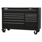 Proto® 550S 66" Workstation - 11 Drawer, Gloss Black - Eagle Tool & Supply