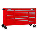 Proto® 550S 67" Workstation - 20 Drawer, Gloss Red - Eagle Tool & Supply