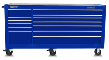 Proto® 550S 88" Workstation - 13 Drawer, Gloss Blue - Eagle Tool & Supply