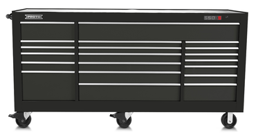 Proto® 550S 88" Workstation - 18 Drawer, Dual Black - Eagle Tool & Supply