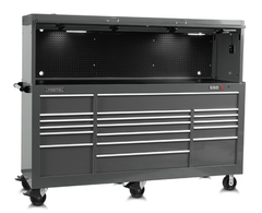 Proto® 550S 88" Workstation - 20 Drawer, Gloss Red - Eagle Tool & Supply