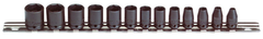 Proto® 1/4" Drive 13 Piece Metric Impact Socket Set - 6 Point - Eagle Tool & Supply