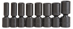 Proto® 1/2" Drive 8 Piece Deep Universal Impact Socket Set - 6 Point - Eagle Tool & Supply