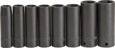 Proto® 1/2" Drive 8 Piece Deep Impact Socket Set - 6 Point - Eagle Tool & Supply