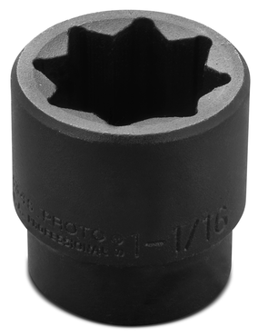 Proto® 1/2" Drive Impact Socket 1-1/16" - 8 Point - Eagle Tool & Supply