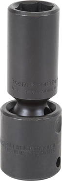 Proto® 1/2" Drive Deep Universal Impact Socket 15 mm - 6 Point - Eagle Tool & Supply