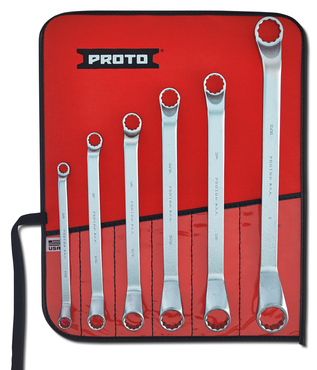 Proto® 6 Piece Deep Offset Box Wrench Set - 12 Point - Eagle Tool & Supply