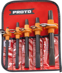 Proto® Tether-Ready 5 Piece Cold Chisel Set - Eagle Tool & Supply