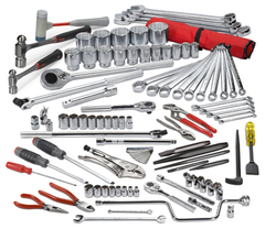 Proto® 92 Piece Heavy Equipment Set With Top Chest J442715-6RD-D - Eagle Tool & Supply