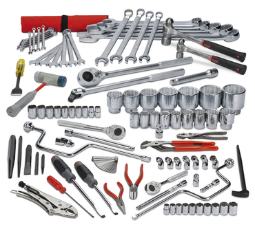 Proto® 99 Piece Metric Heavy Equipment Set With Top Chest J442715-6RD-D - Eagle Tool & Supply