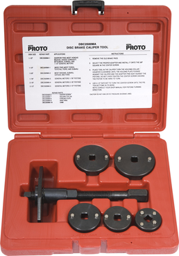 Proto® 6 Piece Universal Disc Brake Caliper Set - Eagle Tool & Supply