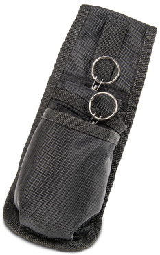 Proto® Tethering D-Ring Pouch with Two Pockets and Retractable Lanyard - Eagle Tool & Supply