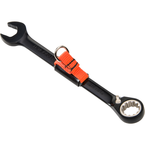 Proto® Tether-Ready Black Chrome Combination Reversible Ratcheting Wrench 11/16" - Spline - Eagle Tool & Supply