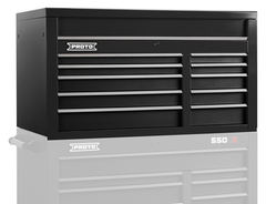 Proto® 550S 50" Top Chest - 10 Drawer, Dual Black - Eagle Tool & Supply
