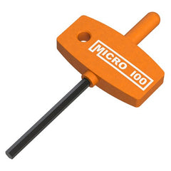 ‎"Quik" "T" Style Handle Hex Wrench (Fits: QC-1 QC-1LH QC-2 Locating/Locating Screws) - Eagle Tool & Supply