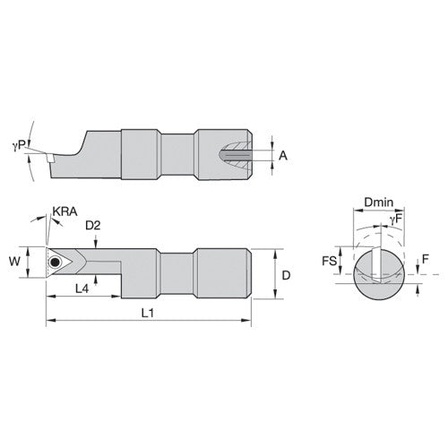 QSOI3126251250R WG STEEL BORING BAR - Exact Industrial Supply