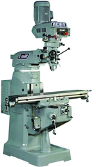 Electronic Variable Speed Vertical Mill UL - R-8 Spindle - 9 x 49'' Table Size - 3HP - 3PH - 220V Motor - Eagle Tool & Supply