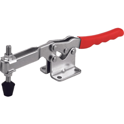 750 lbs U-Bar Flanged Base Horizontal Hold-Down Clamp - Eagle Tool & Supply