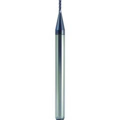1/4 x 1/4 x 3/4 x 2-1/2 4FL W/ .030 C/R End Mill-AlTiN - Eagle Tool & Supply