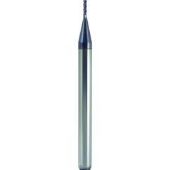 3/8 x 3/8 x 1 x 2-1/2 4FL W/ .030 C/R End Mill-Uncoated - Eagle Tool & Supply
