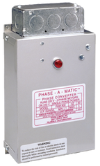 Heavy Duty Static Phase Converter - #PAM-200HD; 3/4 to 1-1/2HP - Eagle Tool & Supply