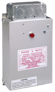 Heavy Duty Static Phase Converter - #PAM-600HD; 3 to 5HP - Eagle Tool & Supply