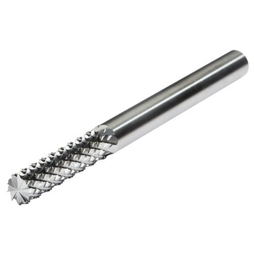 RDB-10 .0620 Dia. × 1–1/2 OAL Diamond-Cut Fluting Pattern Routers - Uncoated - Eagle Tool & Supply